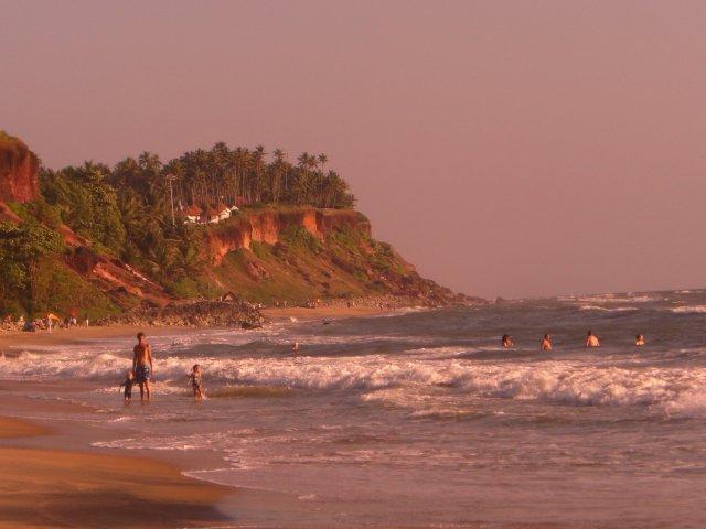 Oceanic Beach Residency Varkala Exterior photo